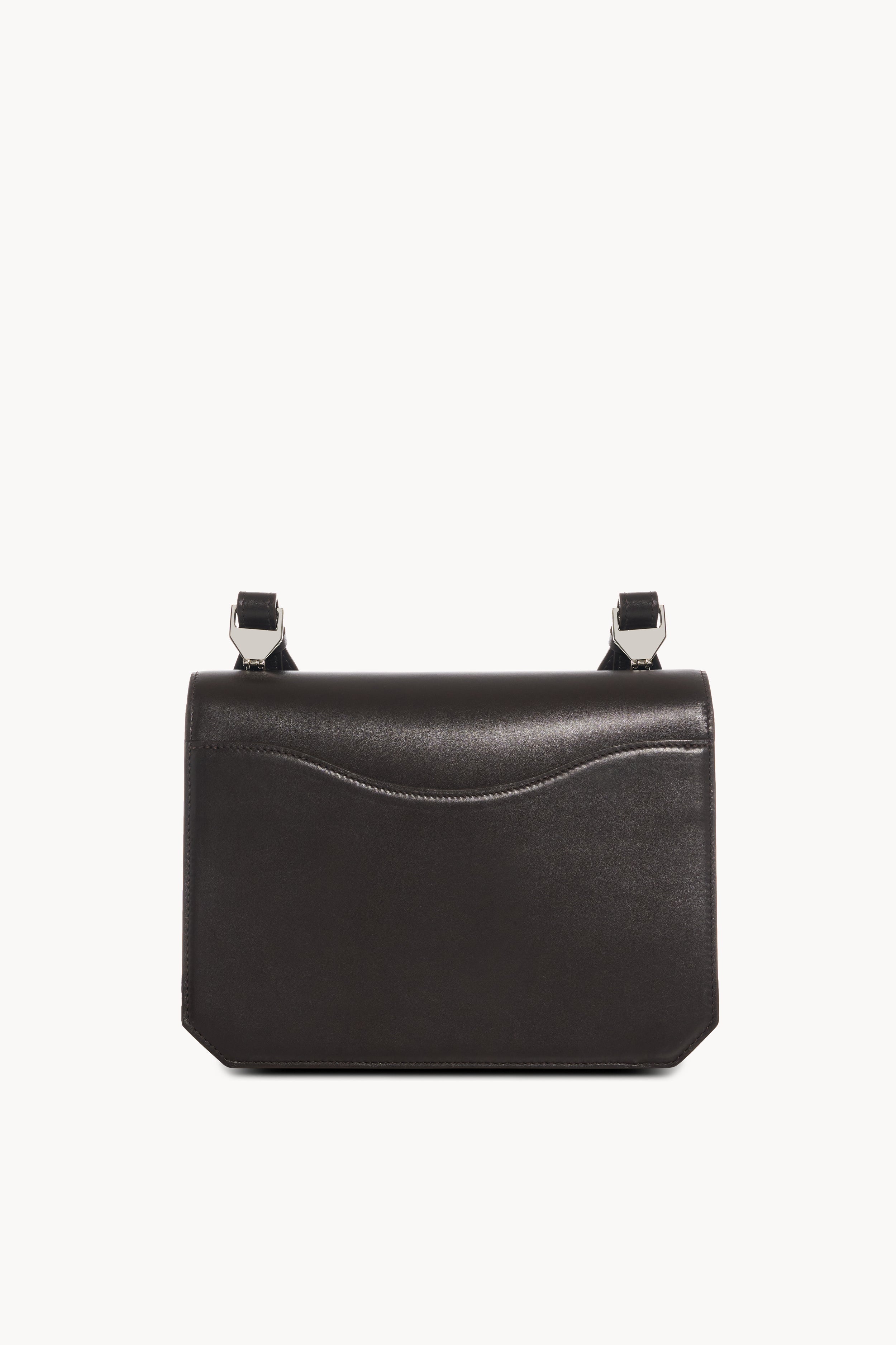 Chocolate Shoulder bag with gussets