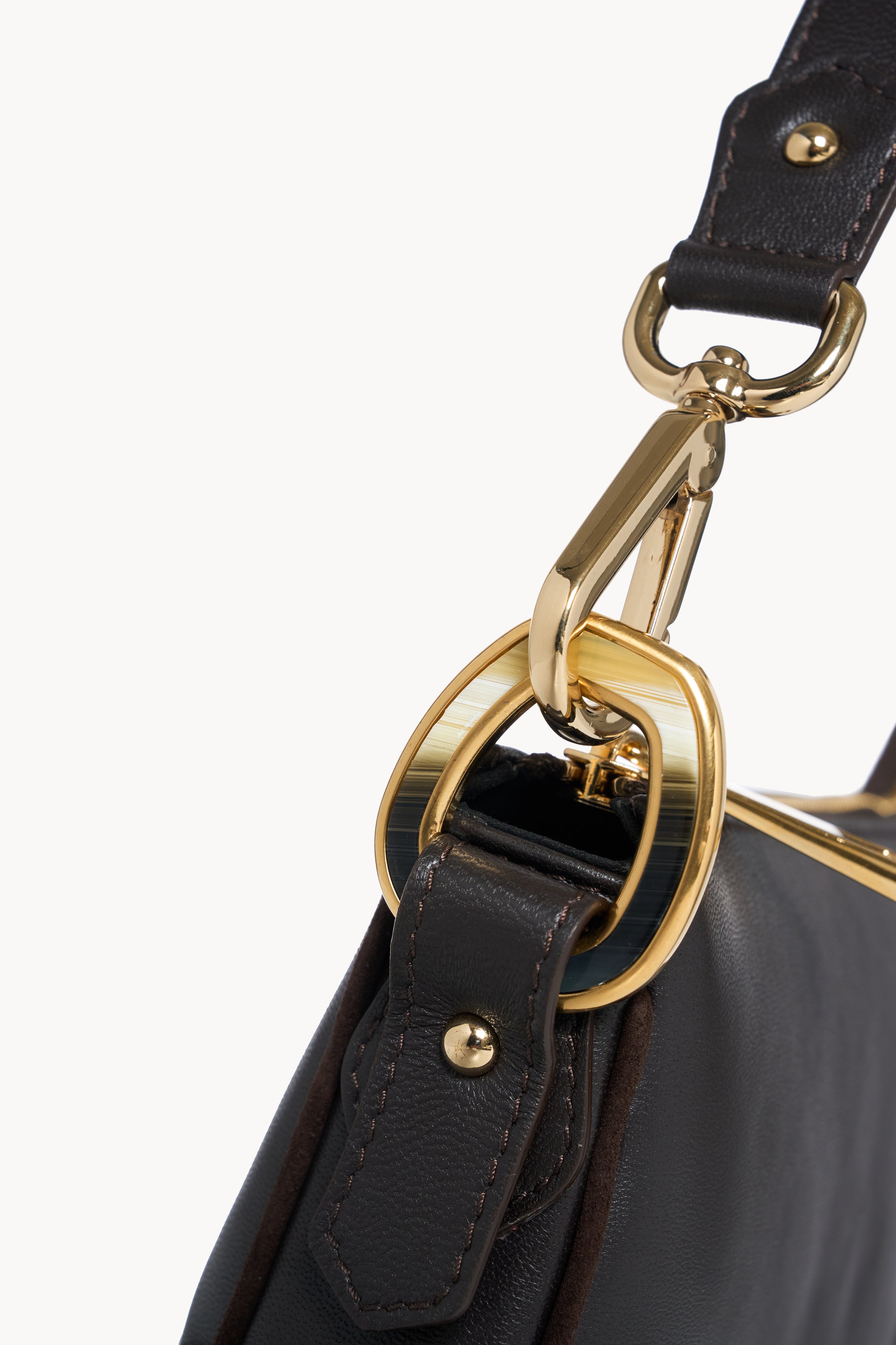 Mini Chocolate horse skin bag