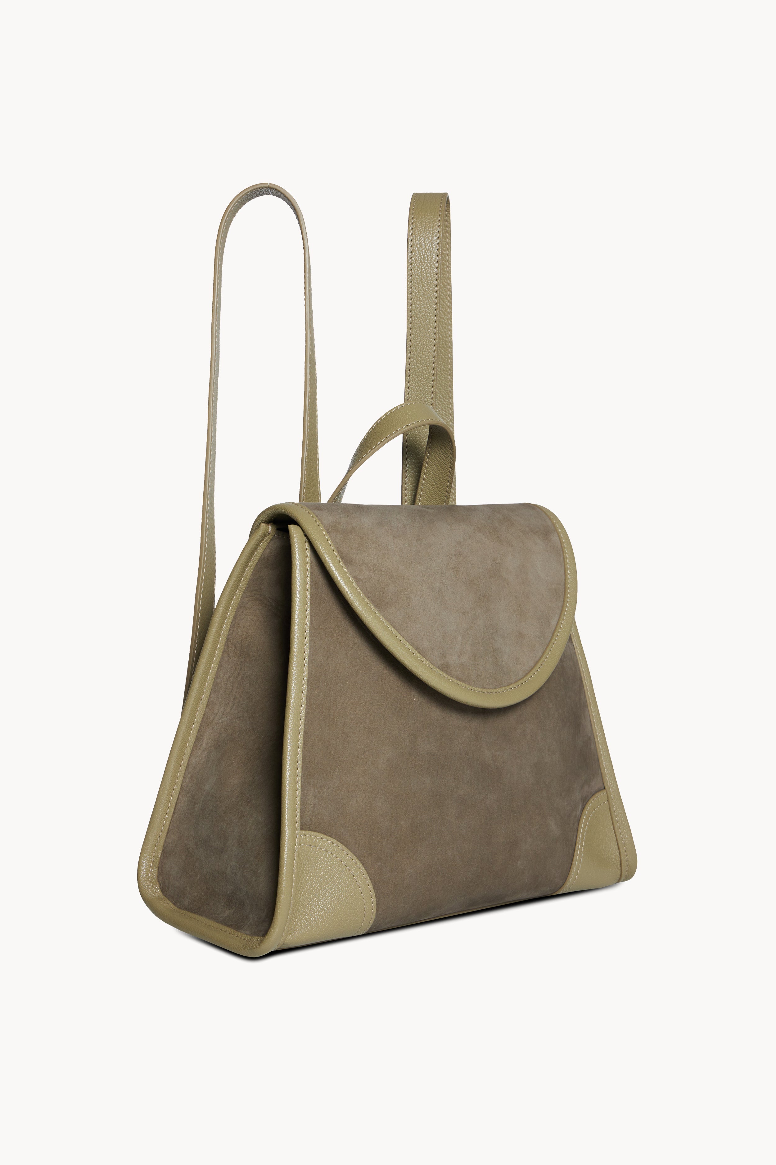 Sage Leather Backpack