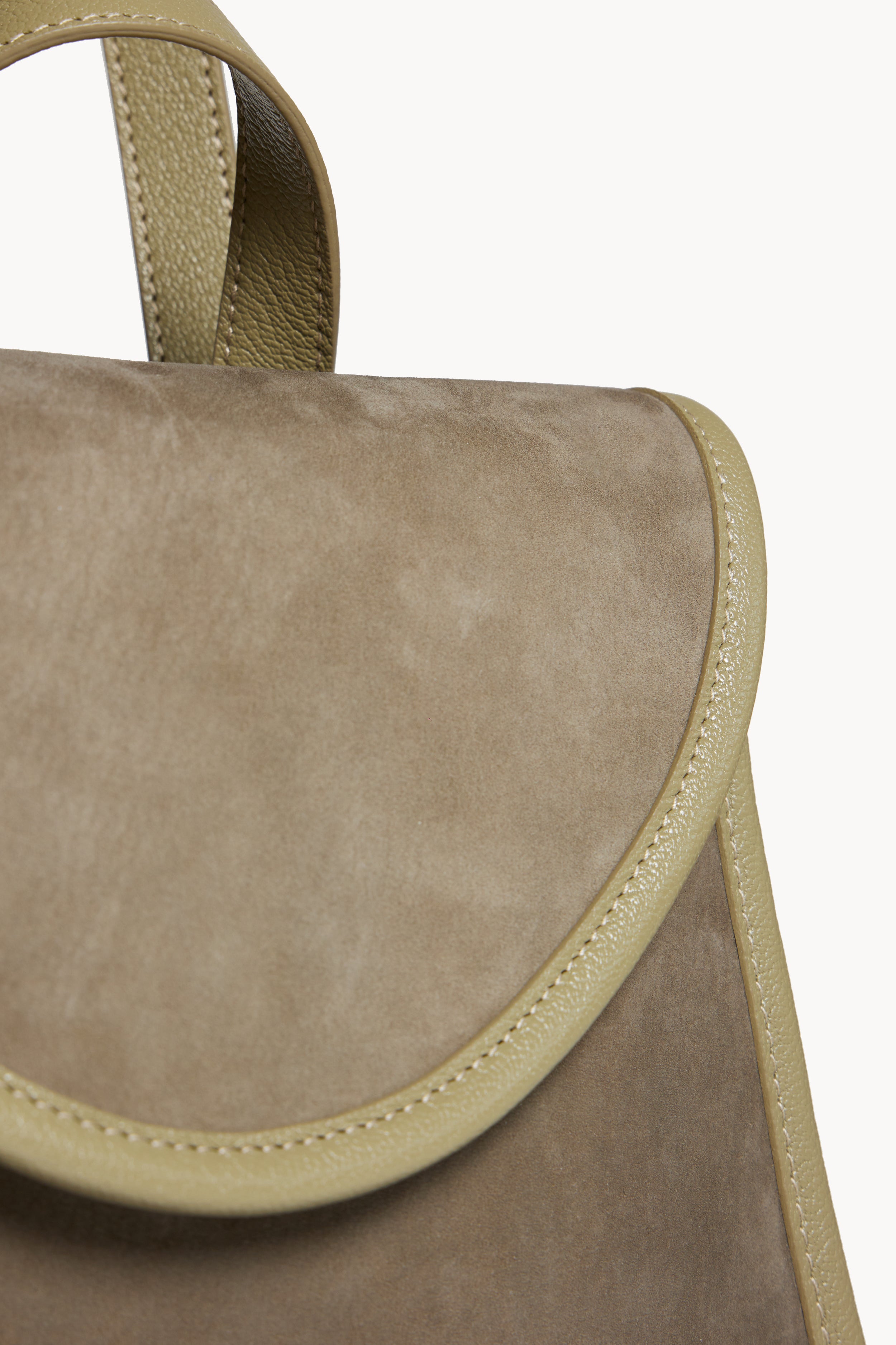 Sage Leather Backpack