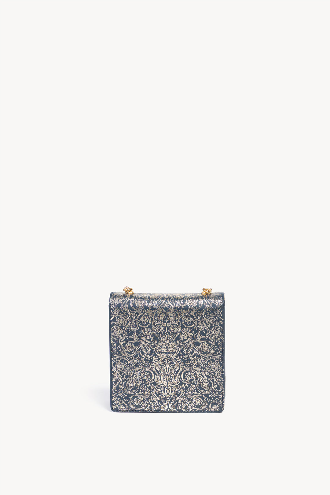 Exclusive decorated clutch bag - Blue