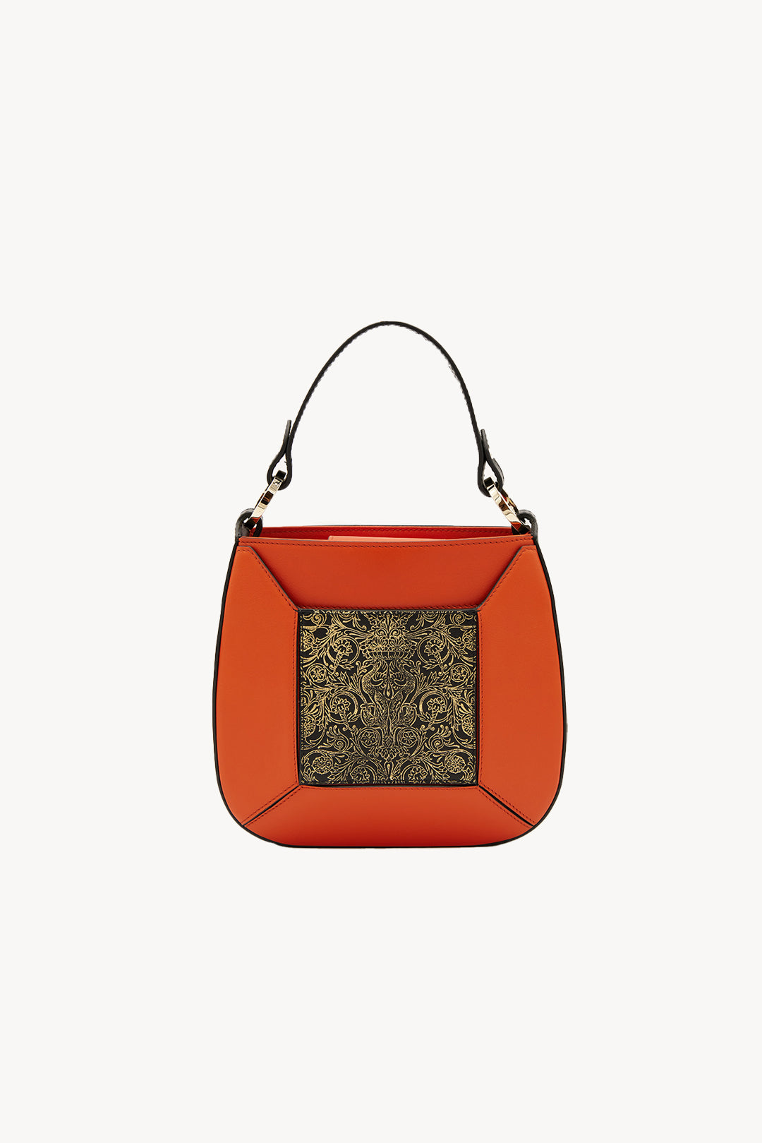Mini handbag - Orange Black